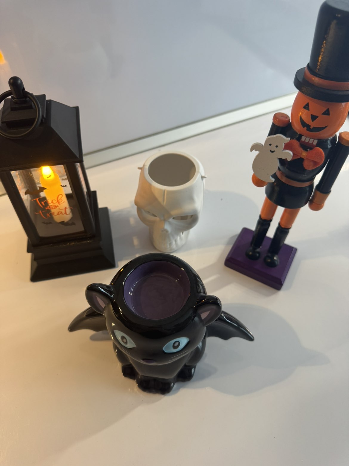 Brûle parfum chat chauve-souris Halloween