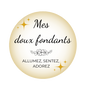 Mes doux fondants - Accueil