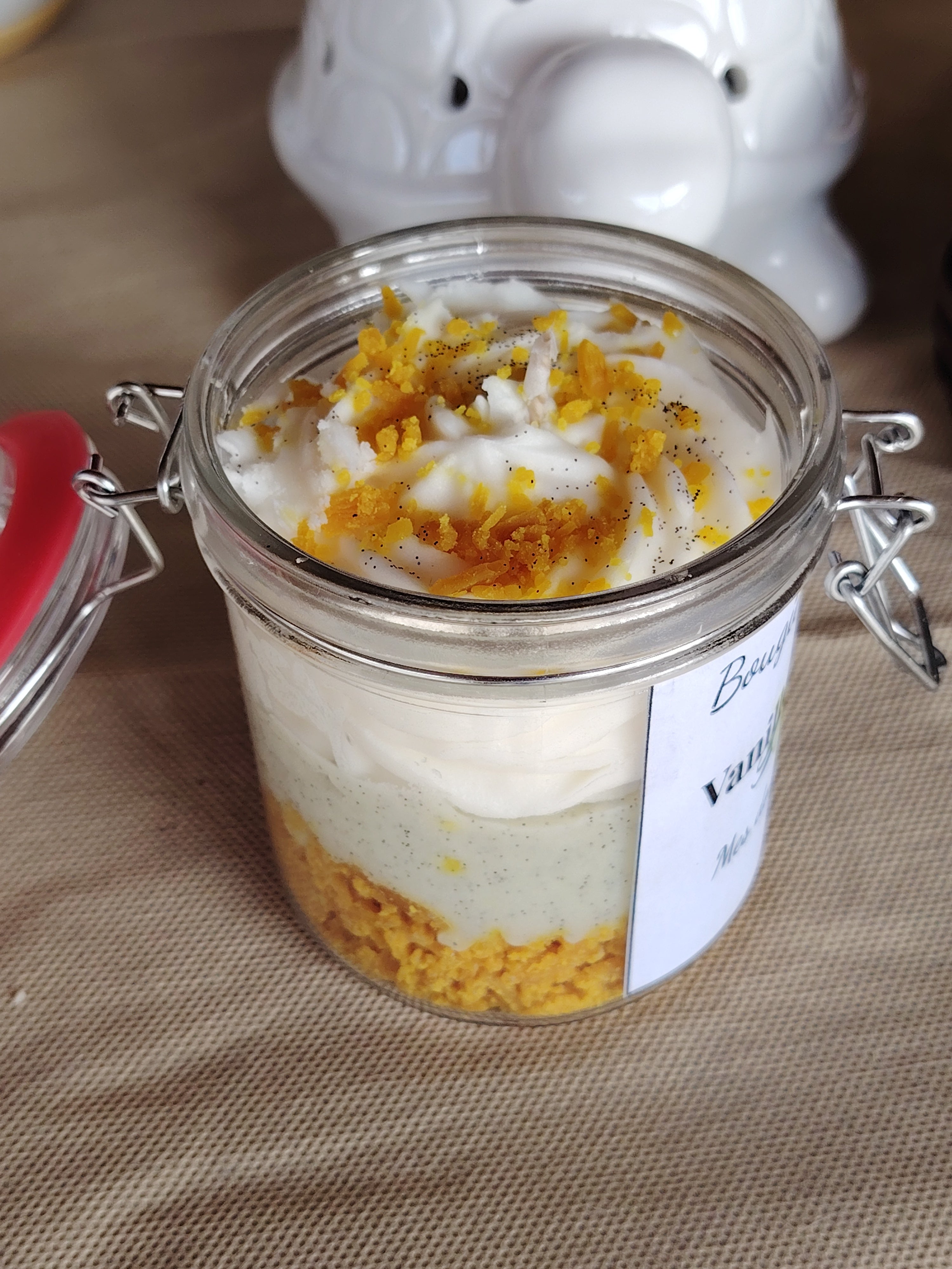 Bougie Parfumée Gourmande – Vanille des Îles