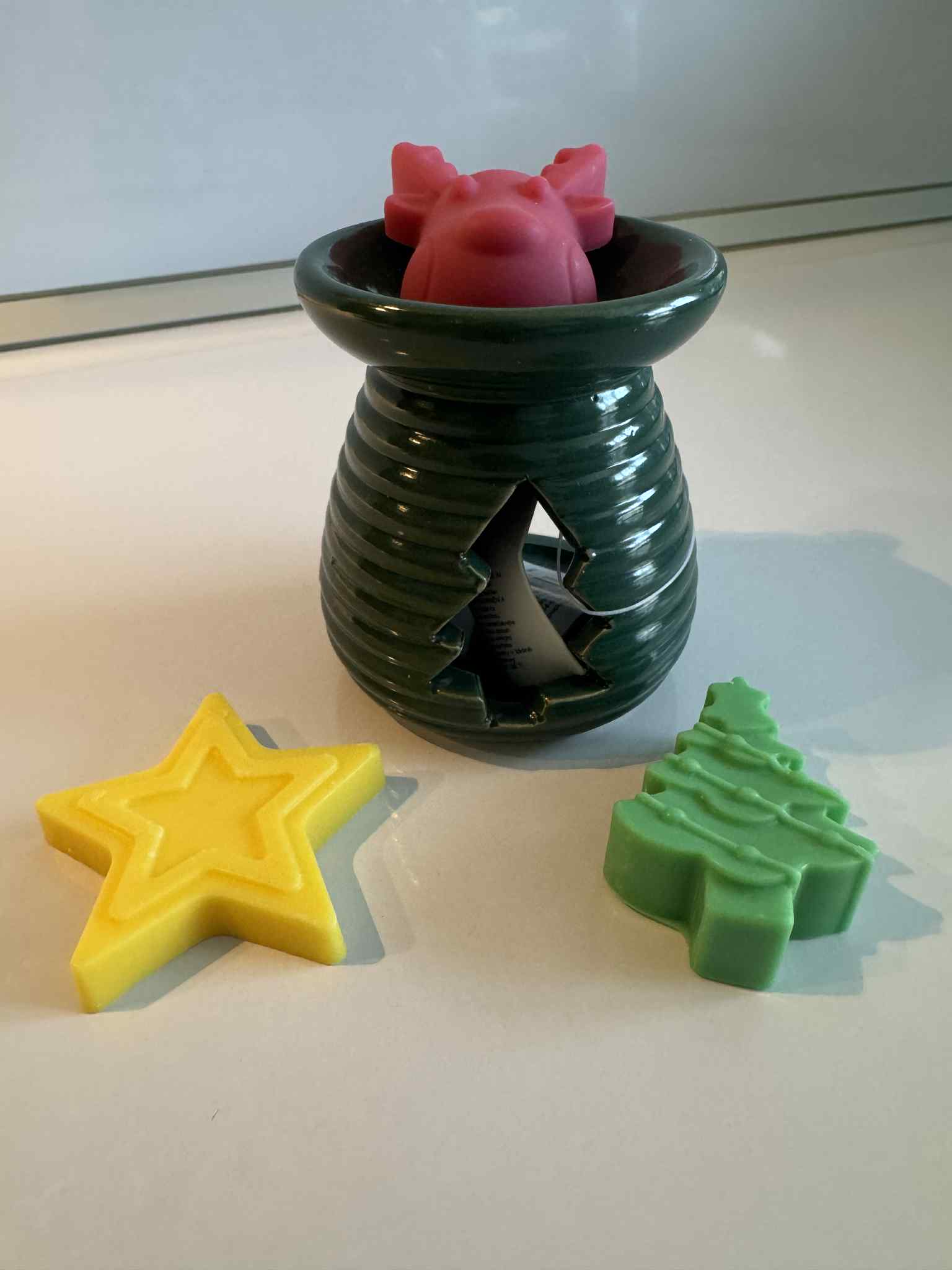 Coffret Noël - Brûle-parfum et 4 fondants parfumés