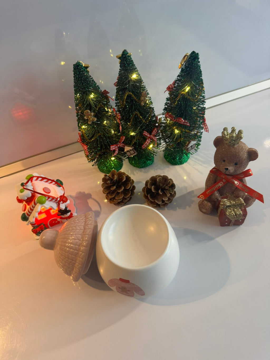 Brûle-Parfum Saison des Câlins - Bonnet Rose