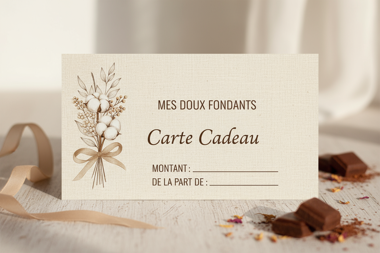 Carte cadeau Mes doux fondants