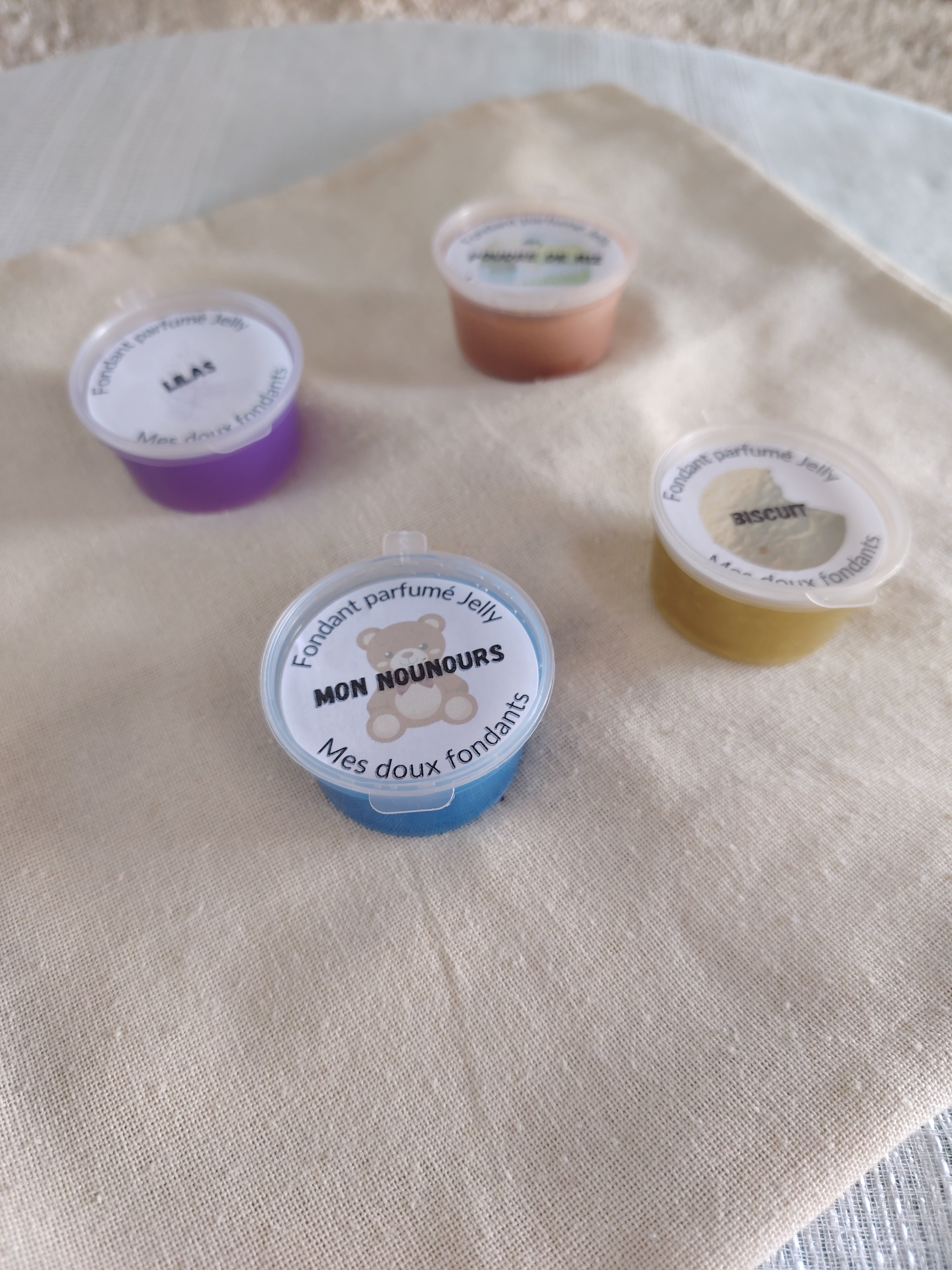 Fondants parfumés Jelly "Fleuris"