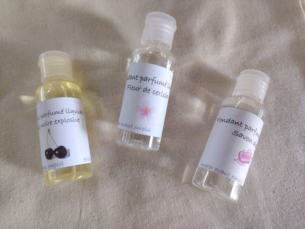 Fondants parfumés liquides "Fruités"