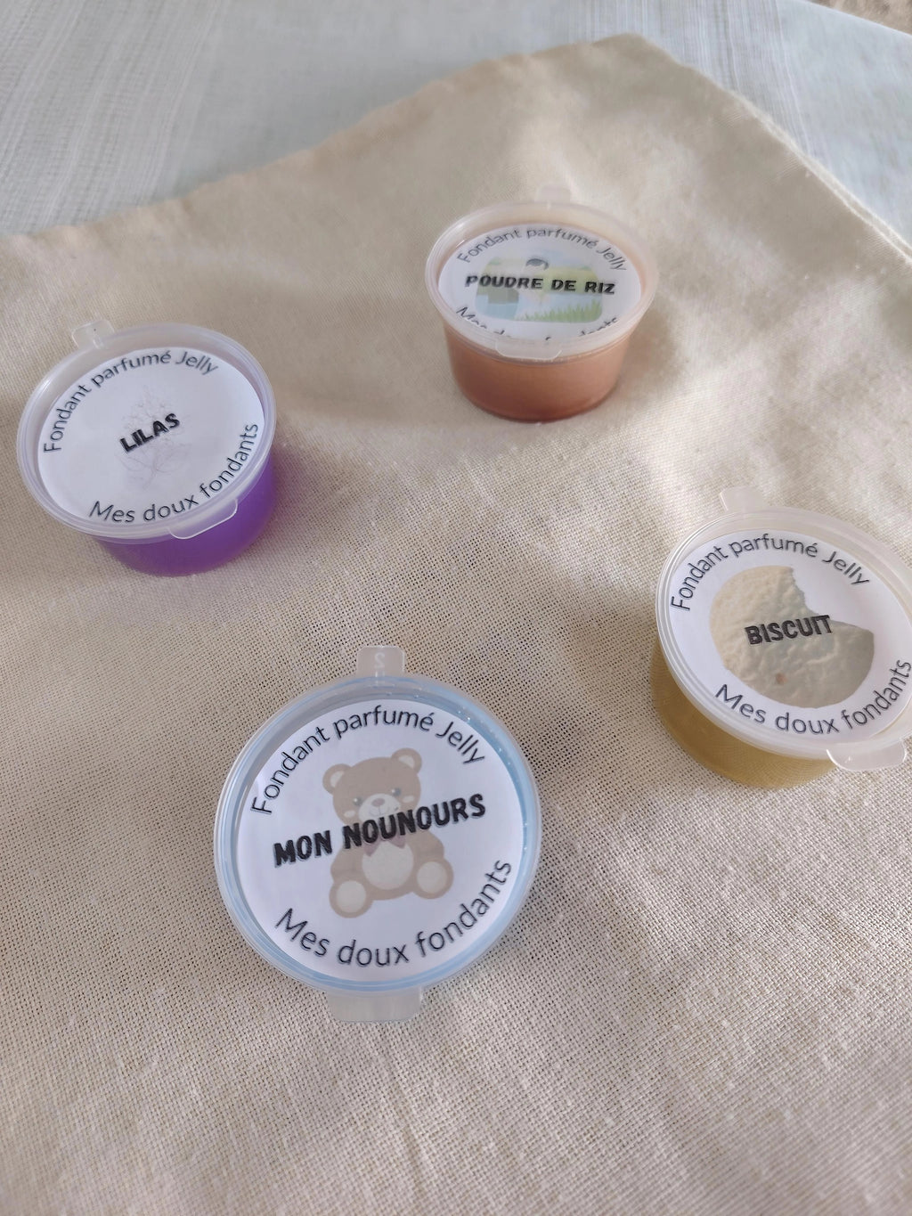 Fondants parfumés Jelly "Fleuris"