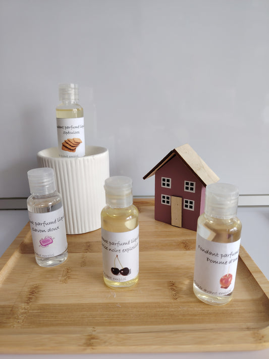 Fondants parfumés liquides "Gourmands"