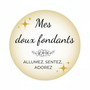 Logo Mes doux fondants avec contraste amélioré