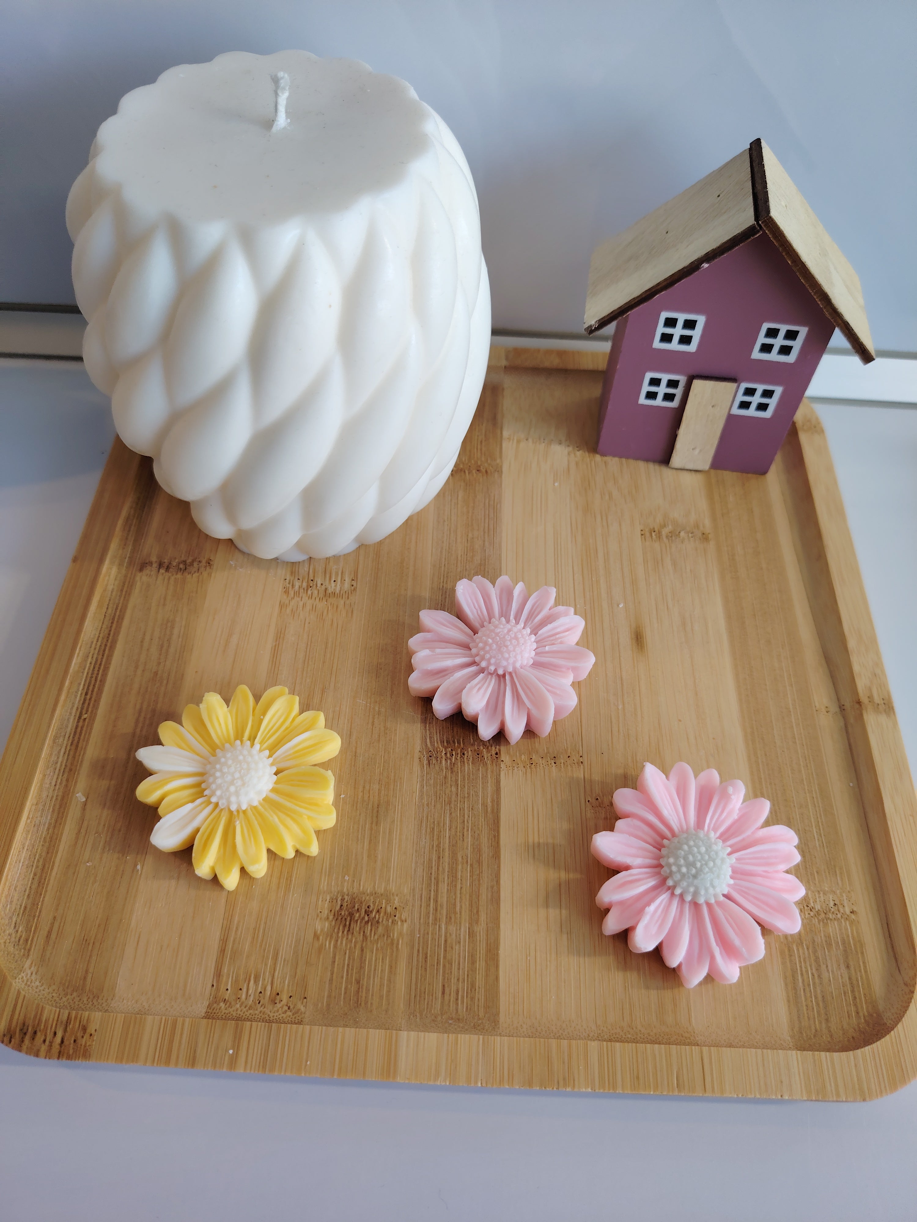 Fondant Parfumé Marguerite - Cire de Colza Naturelle