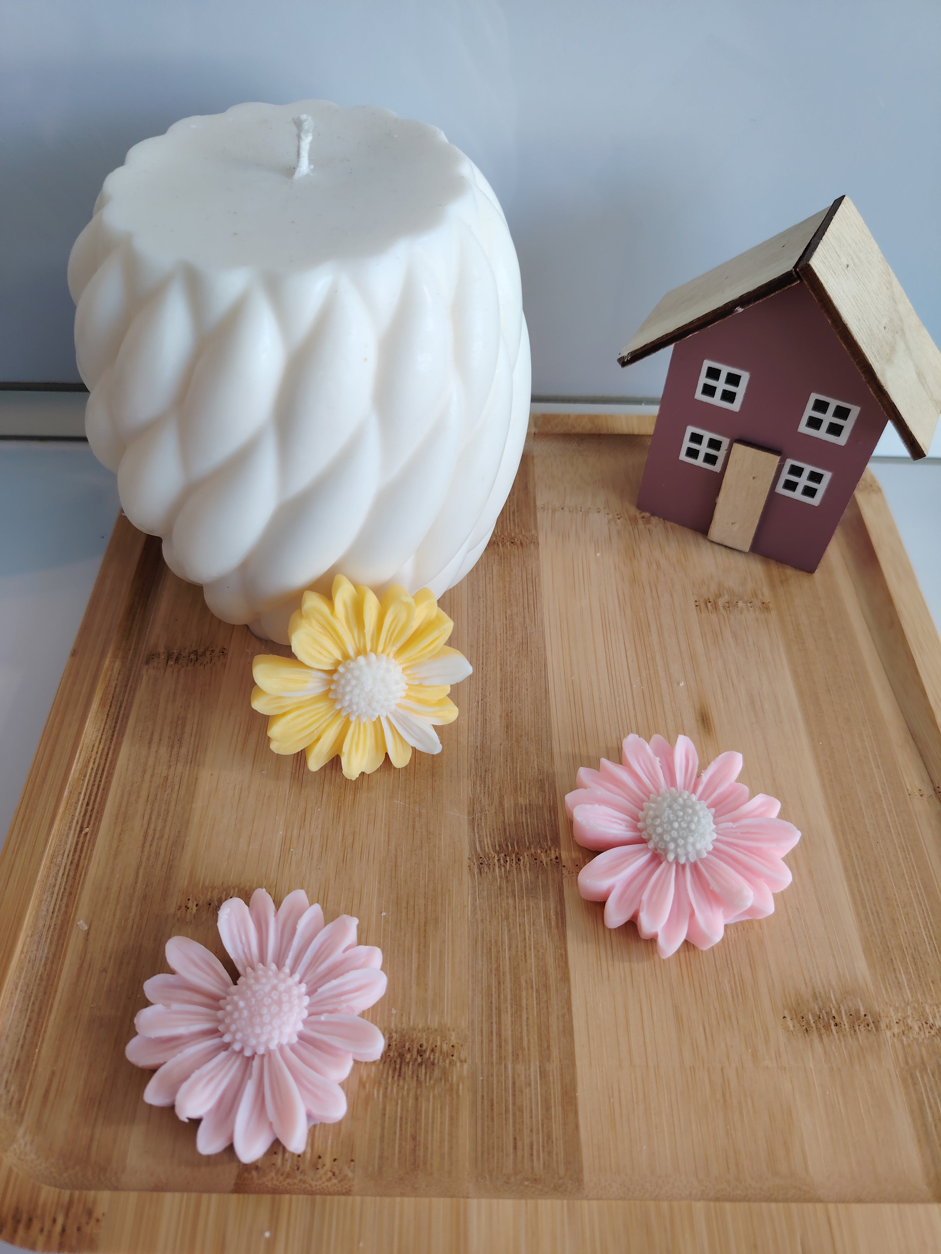 Fondant Parfumé Marguerite - Cire de Colza Naturelle